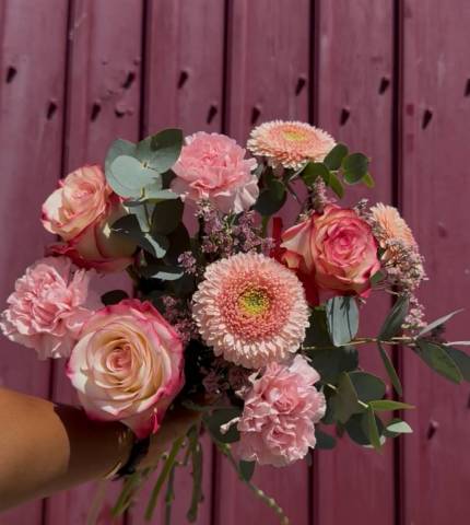 Bouquet Rose Tendre